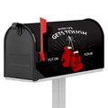 Put On Your Boxing Gloves Print Mailbox Cover