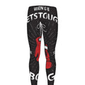 Put On Your Boxing Gloves Print Men's Leggings