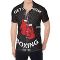 Put On Your Boxing Gloves Print Men's Shirt