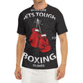 Put On Your Boxing Gloves Print Men's Short Sleeve Rash Guard