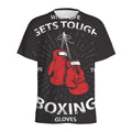 Put On Your Boxing Gloves Print Men's Athletic T-Shirt