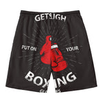 Put On Your Boxing Gloves Print Men's Swim Trunks