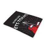 Put On Your Boxing Gloves Print Pet Cooling Mat Cover