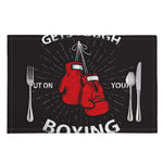 Put On Your Boxing Gloves Print Placemat