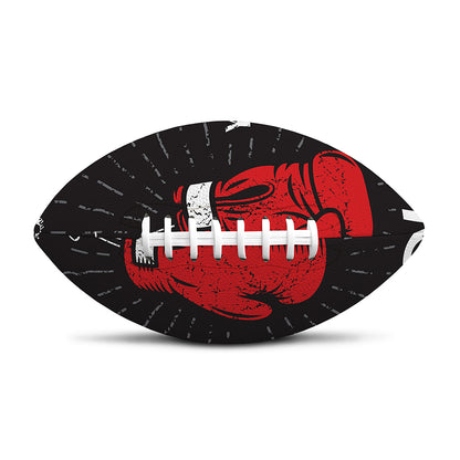 Put On Your Boxing Gloves Print Rugby Ball