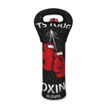 Put On Your Boxing Gloves Print Single Neoprene Wine Tote