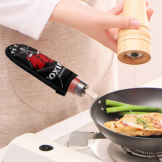 Put On Your Boxing Gloves Print Skillet Handle Cover