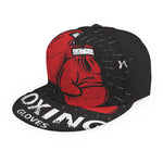 Put On Your Boxing Gloves Print Snapback Cap