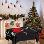Put On Your Boxing Gloves Print Tablecloth