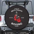 Put On Your Boxing Gloves Print Tire Cover With Camera Hole