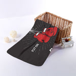 Put On Your Boxing Gloves Print Towel