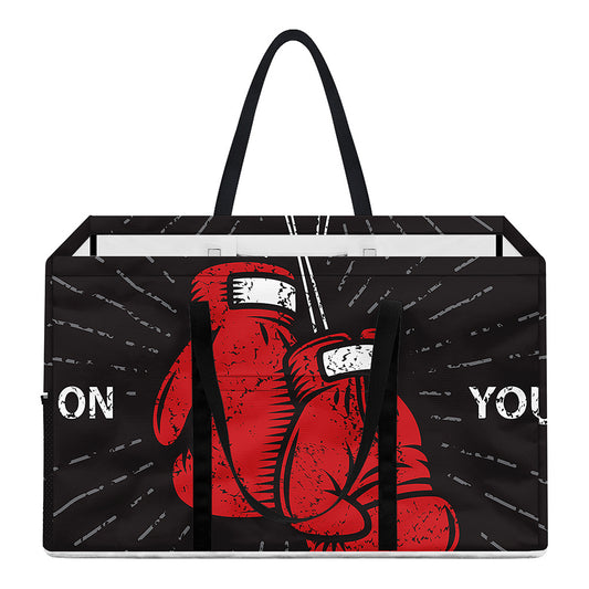 Put On Your Boxing Gloves Print Utility Tote Bag