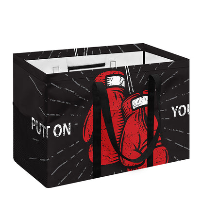 Put On Your Boxing Gloves Print Utility Tote Bag