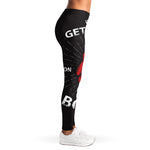 Put On Your Boxing Gloves Print Women's Leggings