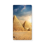 Pyramid Sunset Print Baby Crib Sheet