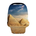 Pyramid Sunset Print Baby Seat Cover