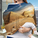 Pyramid Sunset Print Baby Seat Cover