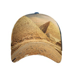 Pyramid Sunset Print Baseball Cap