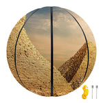 Pyramid Sunset Print Basketball