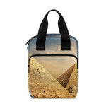 Pyramid Sunset Print Bible Tote Bag