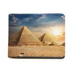 Pyramid Sunset Print Bifold Wallet