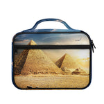 Pyramid Sunset Print Briefcase Bible Bag