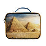 Pyramid Sunset Print Briefcase Bible Bag
