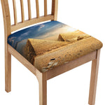 Pyramid Sunset Print Chair Cushion Cover