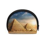 Pyramid Sunset Print Coin Purse