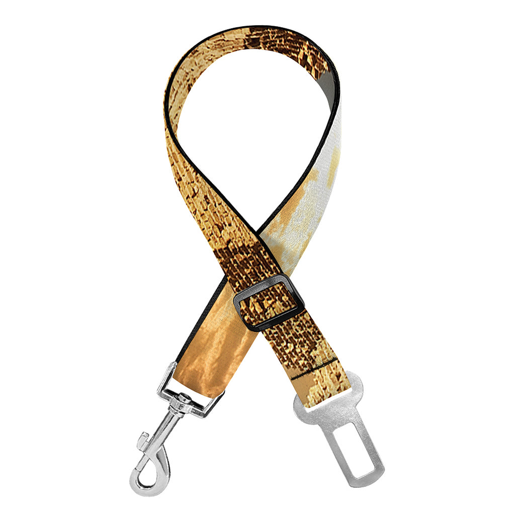 Pyramid Sunset Print Dog Seat Belt