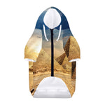Pyramid Sunset Print Dog Zip Up Hoodie