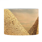 Pyramid Sunset Print Drum Lamp Shade