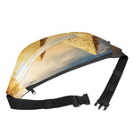 Pyramid Sunset Print Fanny Pack