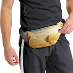 Pyramid Sunset Print Fanny Pack