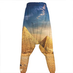 Pyramid Sunset Print Hammer Pants