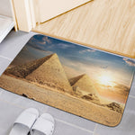 Pyramid Sunset Print Indoor Door Mat