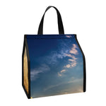 Pyramid Sunset Print Insulated Lunch Tote