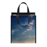 Pyramid Sunset Print Insulated Lunch Tote