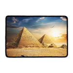 Pyramid Sunset Print Kitchen Mat