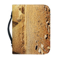 Pyramid Sunset Print Leather Bible Cover