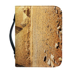 Pyramid Sunset Print Leather Bible Cover