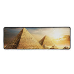 Pyramid Sunset Print Long Kitchen Mat