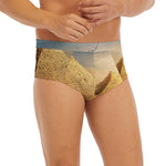 Pyramid Sunset Print Men's Briefs