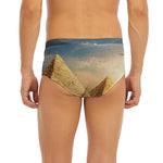 Pyramid Sunset Print Men's Briefs