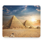 Pyramid Sunset Print Mouse Pad