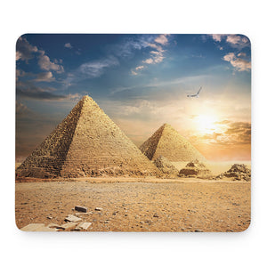 Pyramid Sunset Print Mouse Pad