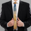 Pyramid Sunset Print Necktie