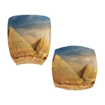 Pyramid Sunset Print Office Chair Cover