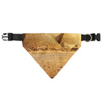 Pyramid Sunset Print Over The Collar Dog Bandana