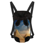 Pyramid Sunset Print Pet Carrier Backpack